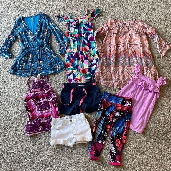 Girls Size 4 Spring/Summer Clothing Lot - Picture 1 of 8